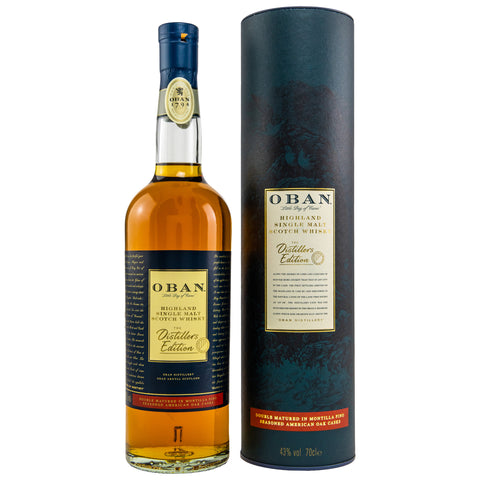 Oban Distillers Edition 2024 Montilla Fino Seasoned Americaan Oak Casks